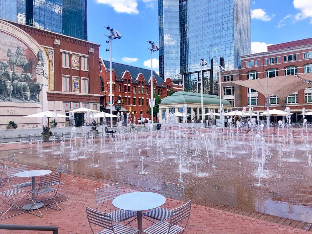 Sundance Square in Fort Worth, Texas