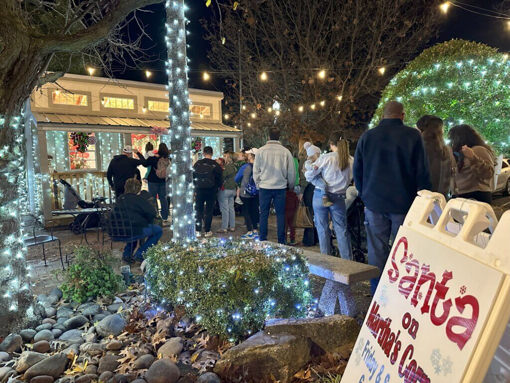 Santa Claus at the Sapulpa Chute